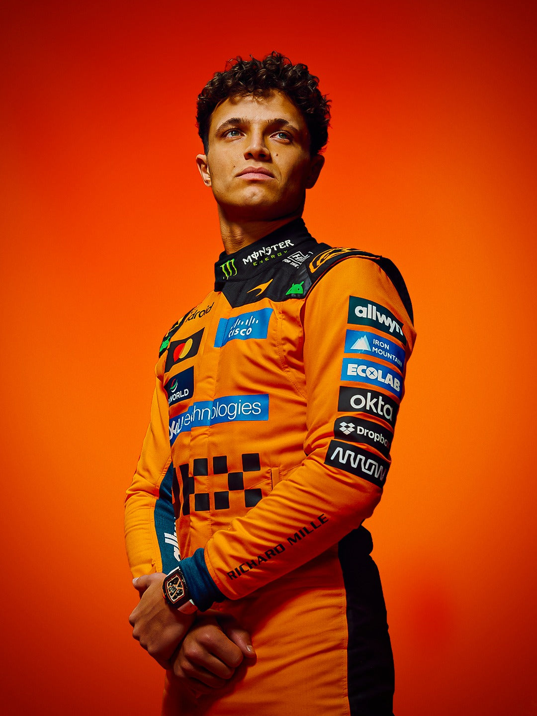 Lando Norris 2026 F1 McLaren Team Replika-Rennanzug