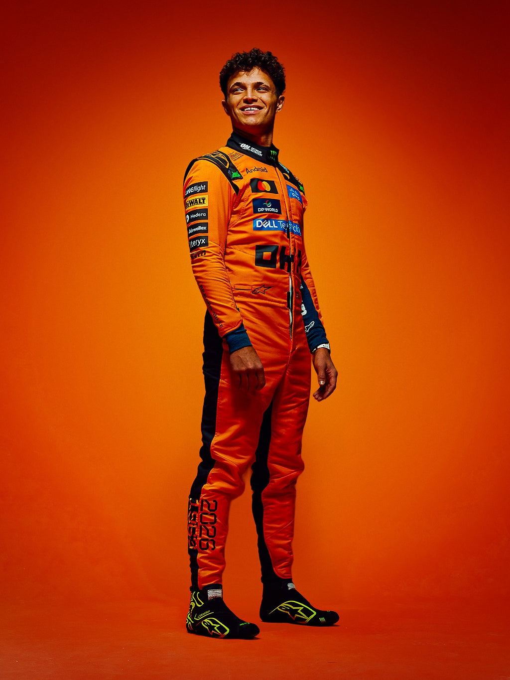 Lando Norris 2026 F1 McLaren Team Replika-Rennanzug