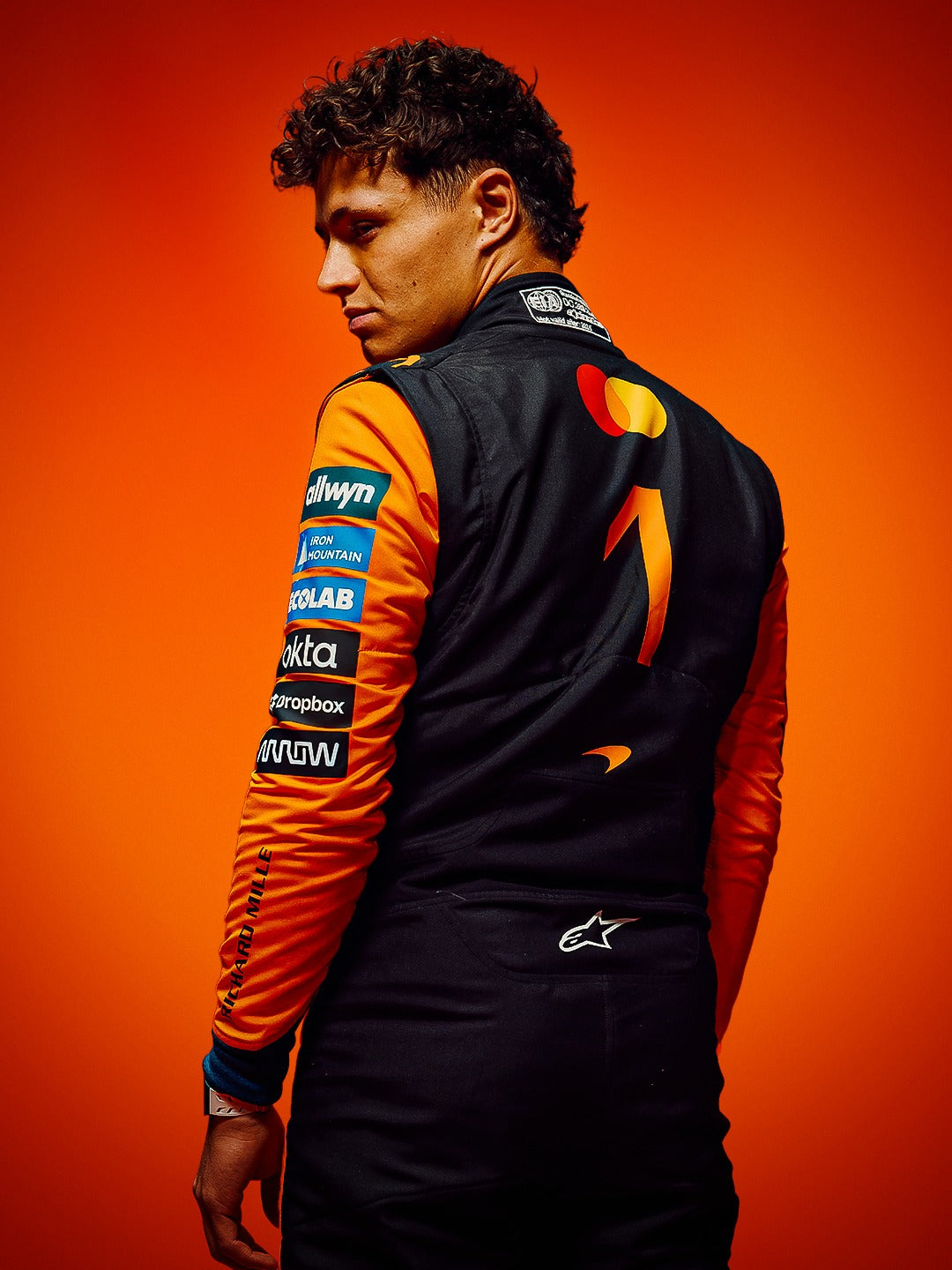 Lando Norris 2026 F1 McLaren Team Replika-Rennanzug