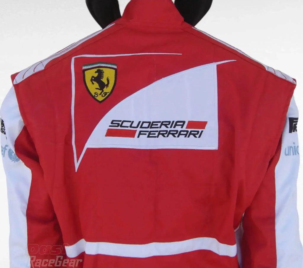 2013 Fernando Alonso Ferrari F1 Embroidered Racing Suit