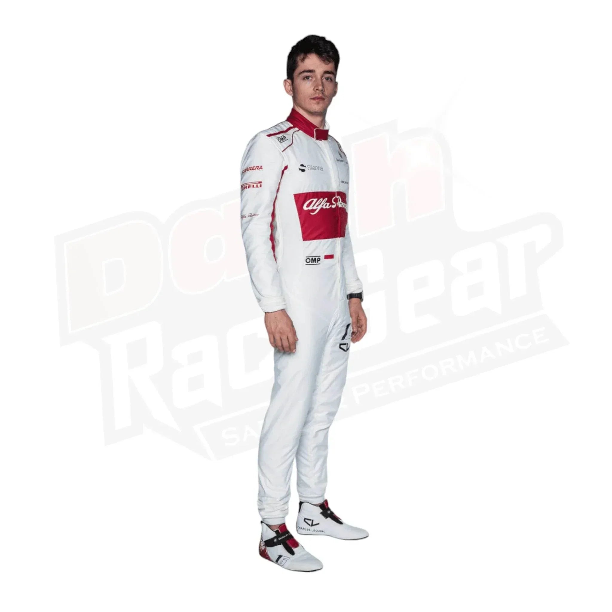 2018 Charles Leclerc Alfa Romeo Sauber F1 Suit KIDS