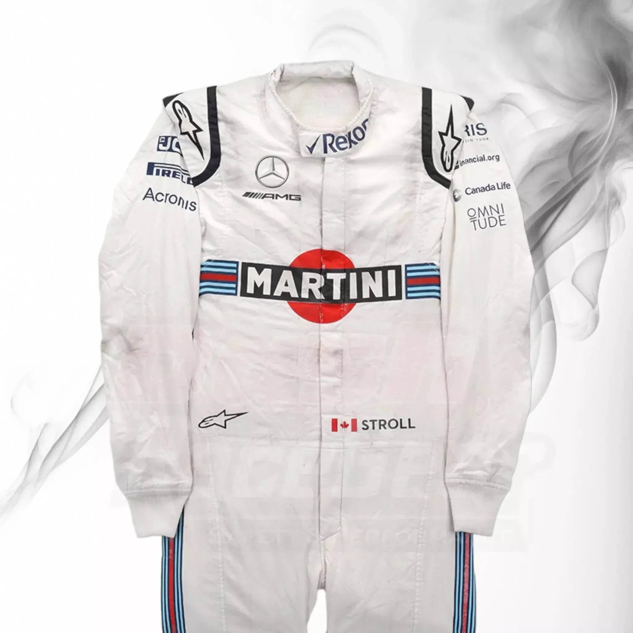 2018 Lance Stroll Williams Martini F1 Race Suit