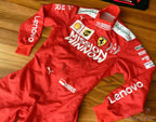 2019 Charles Leclerc Ferrari Mission Winnow F1 Embroidered Racing Suit