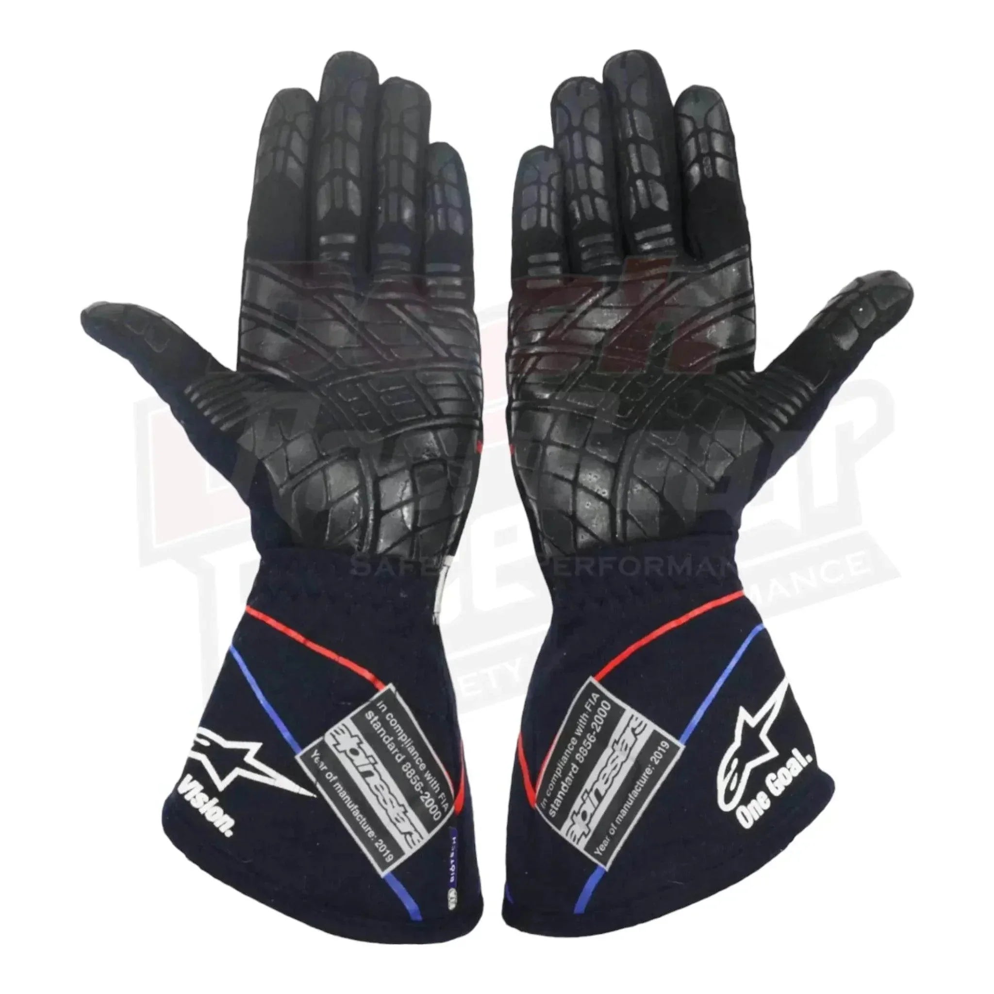 2019 Pierre Gasly Belgian GP F1 Race Gloves DASH RACEGEAR