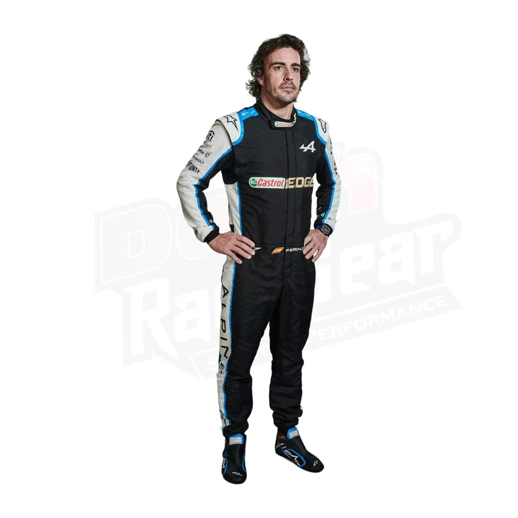 2021 FERNANDO ALONSO ALPHINE F1 RACE SUIT