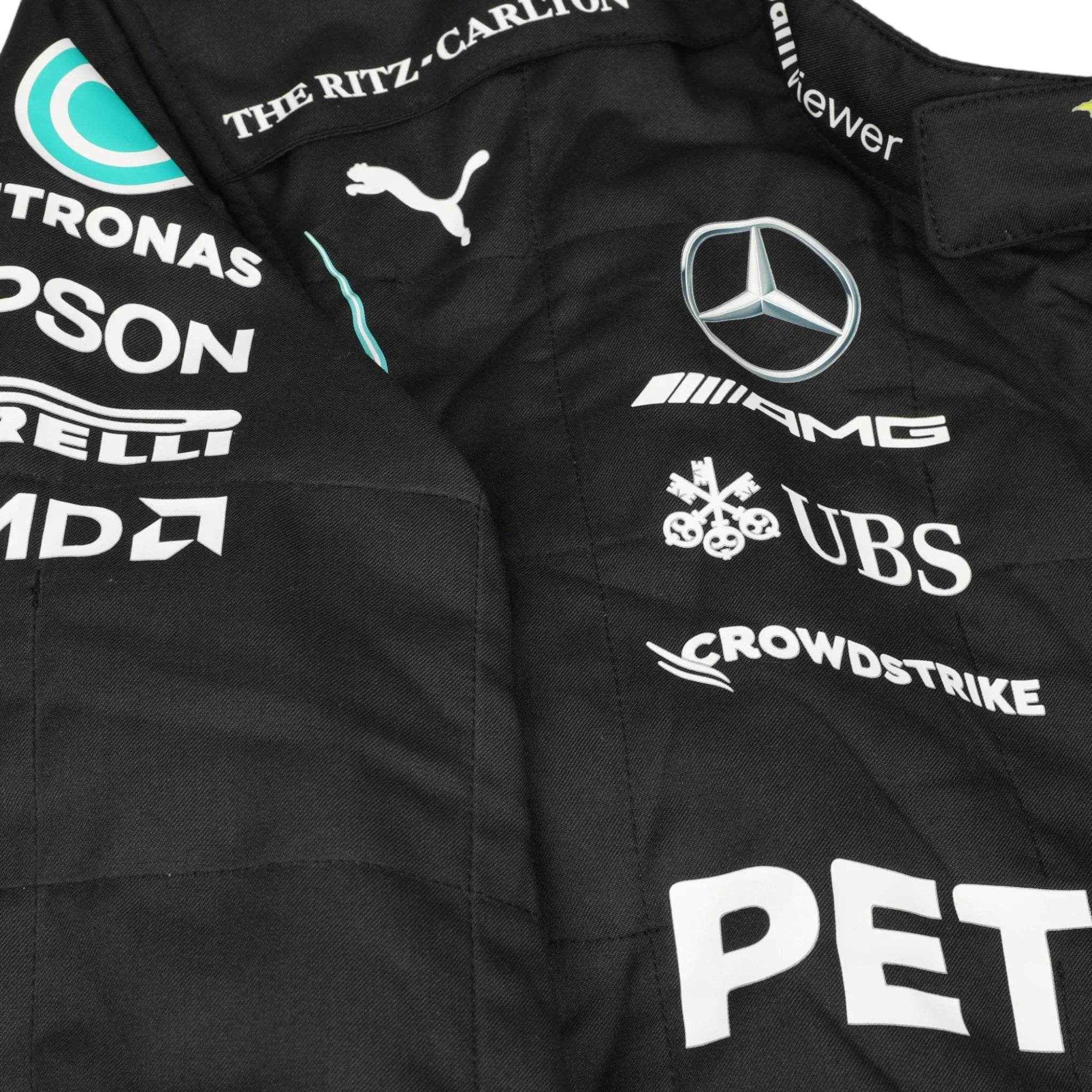 2021 Lewis Hamilton Mercedes-AMG Petronas F1 Team Replica Race Suit KIDS
