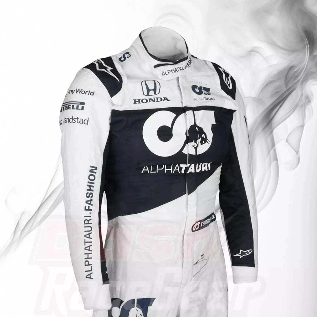 2021 Yuki Tsunoda Rookie Season AlphaTauri F1 Suit