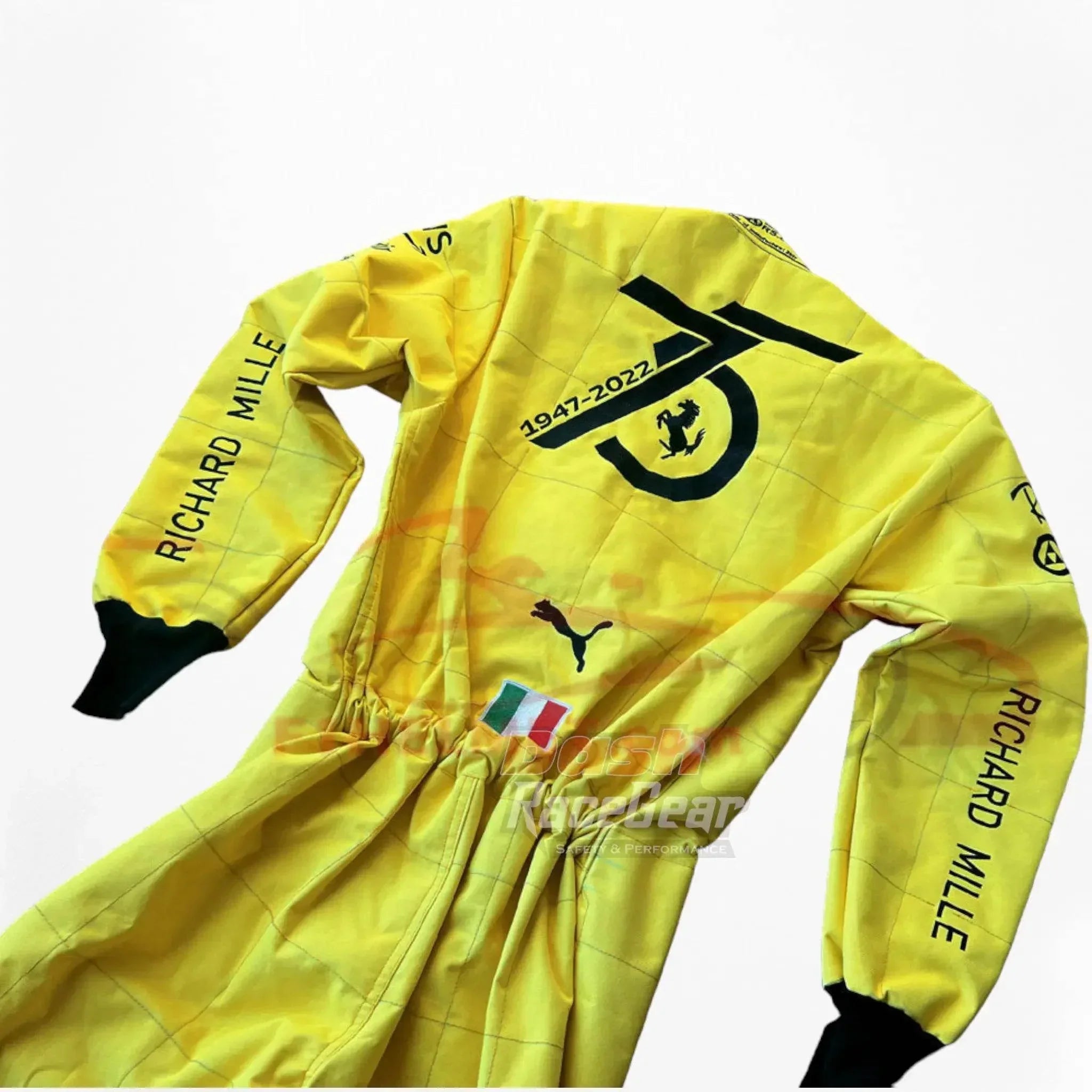 2022 Charles Leclerc Ferrari F1 Embroidered Racing Suit - MONZA GP