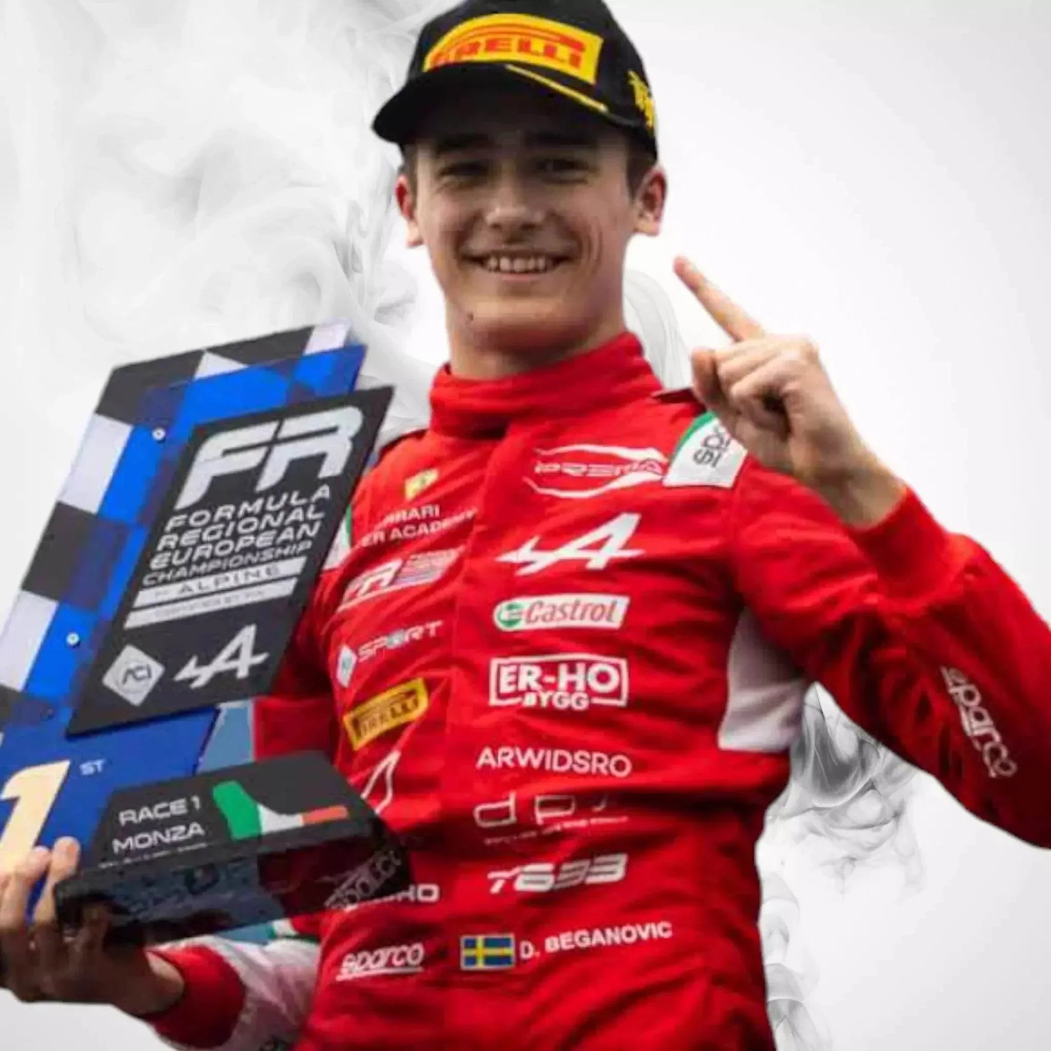 2022 Dino Beganovic Prema Racing suit DASH RACEGEAR