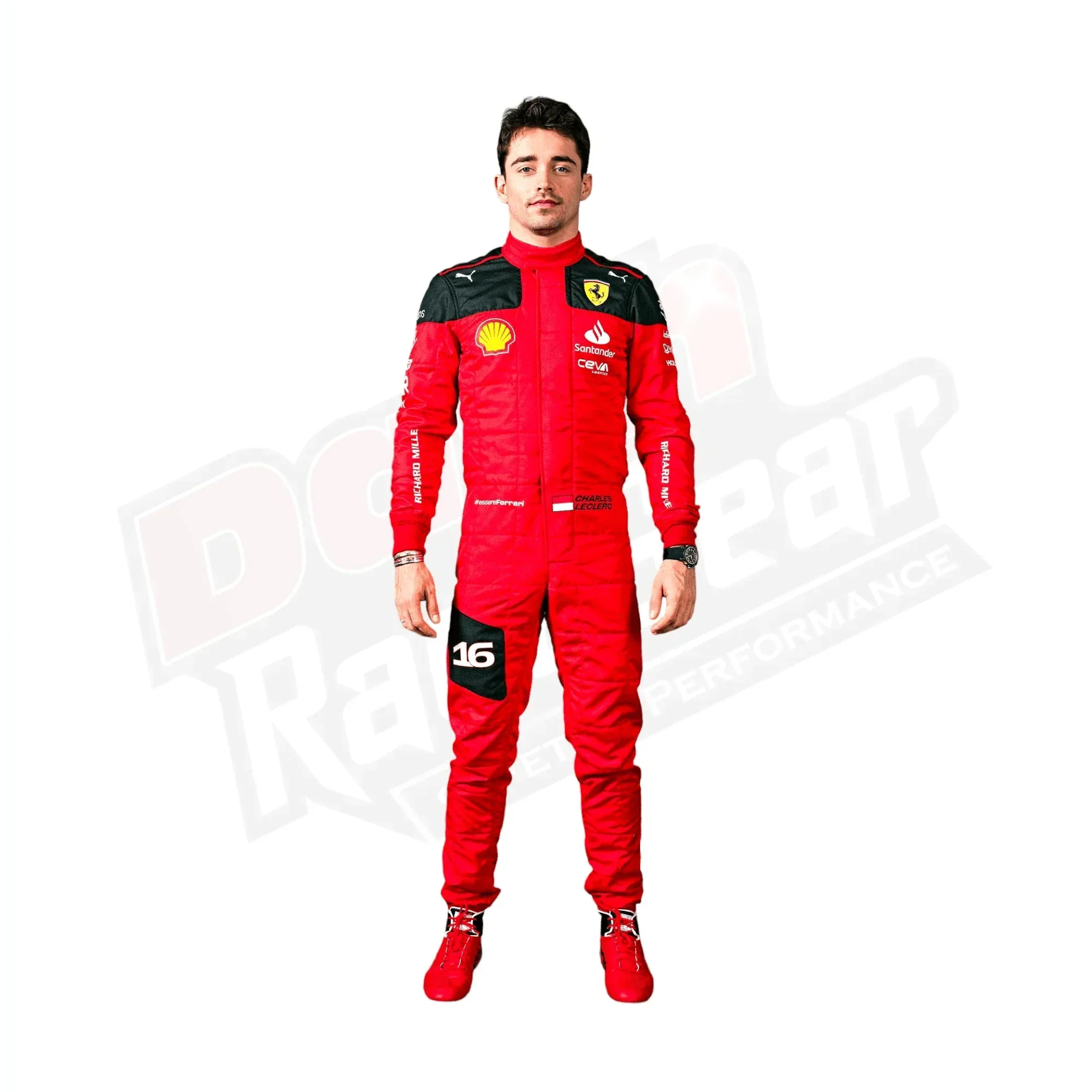 New Charles Leclerc 2023 Race Suit Ferrari F1