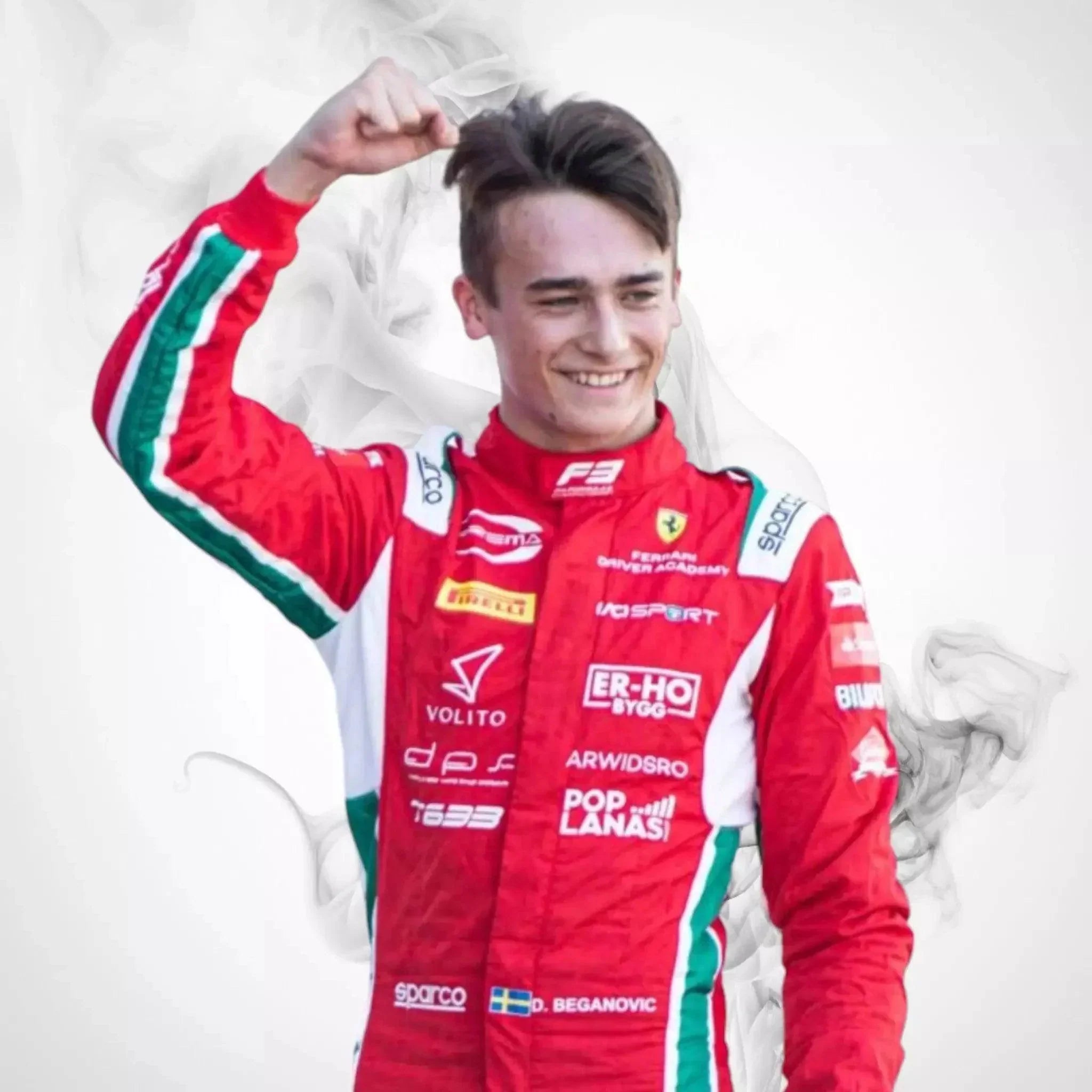 2023 Dino Beganovic PREMA Racing Suit DASH RACEGEAR