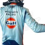 2023 Logan Sargeant Gulf F1 Race Suit Singapore GP