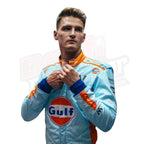 2023 Logan Sargeant Gulf F1 Race Suit Singapore GP