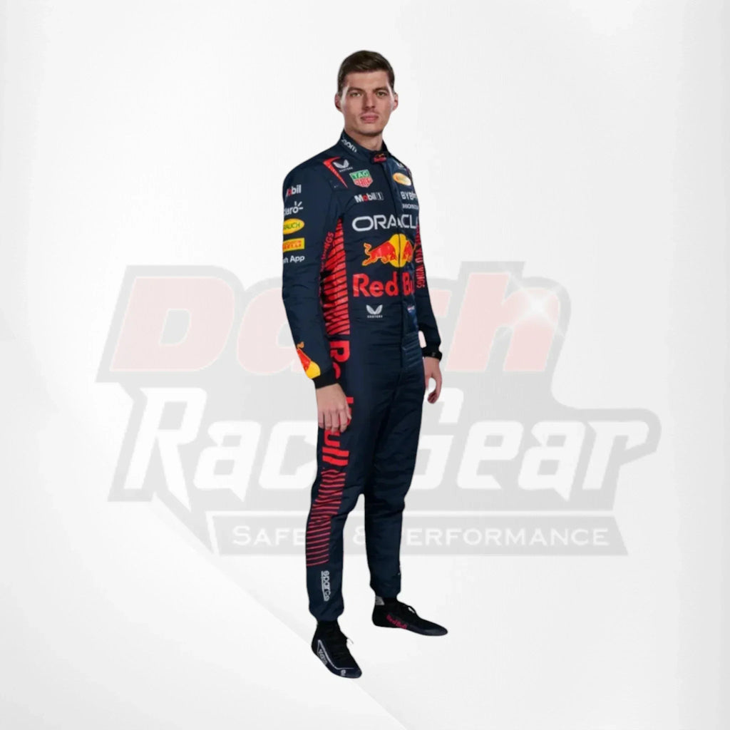 2023 Max Verstappen Sergio Pérez F1 Team Race Suit Max Verstappen