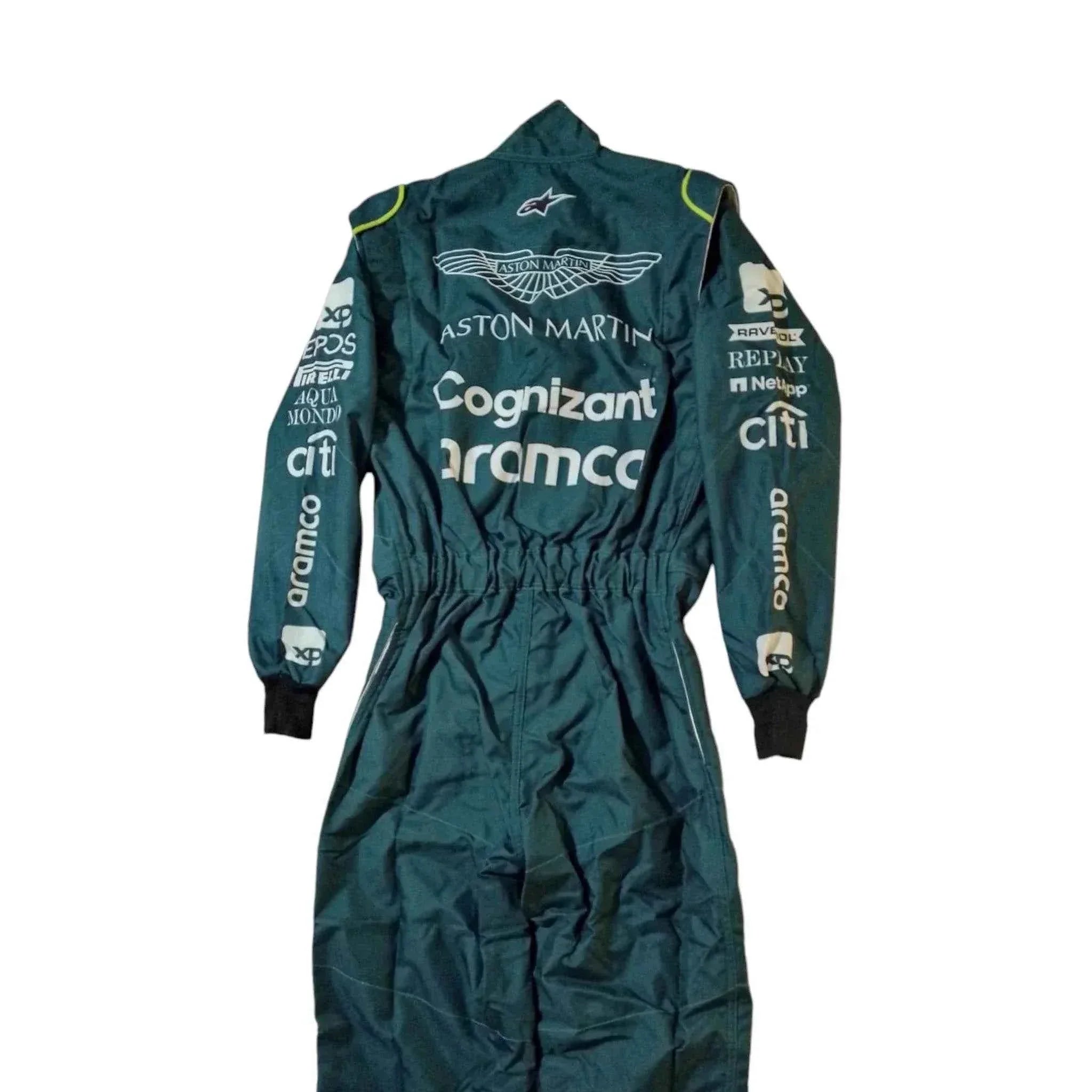 2023 Official Fernando Alonso Aston Martin F1 Race Suit Dash Racegear