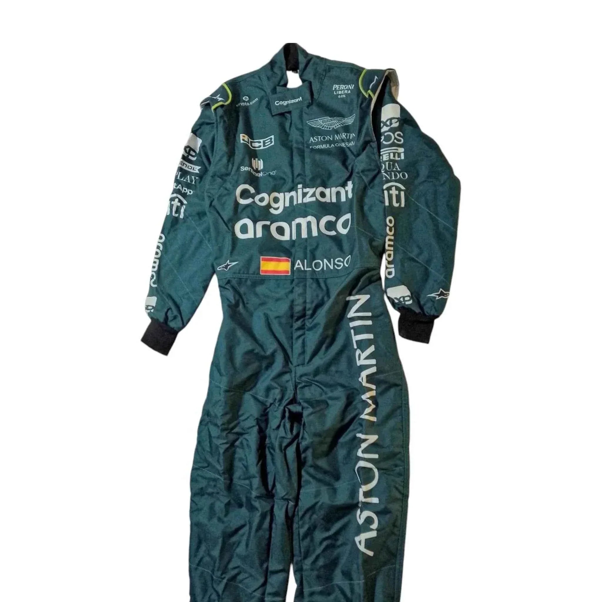 2023 Official Fernando Alonso Aston Martin F1 Race Suit Dash Racegear