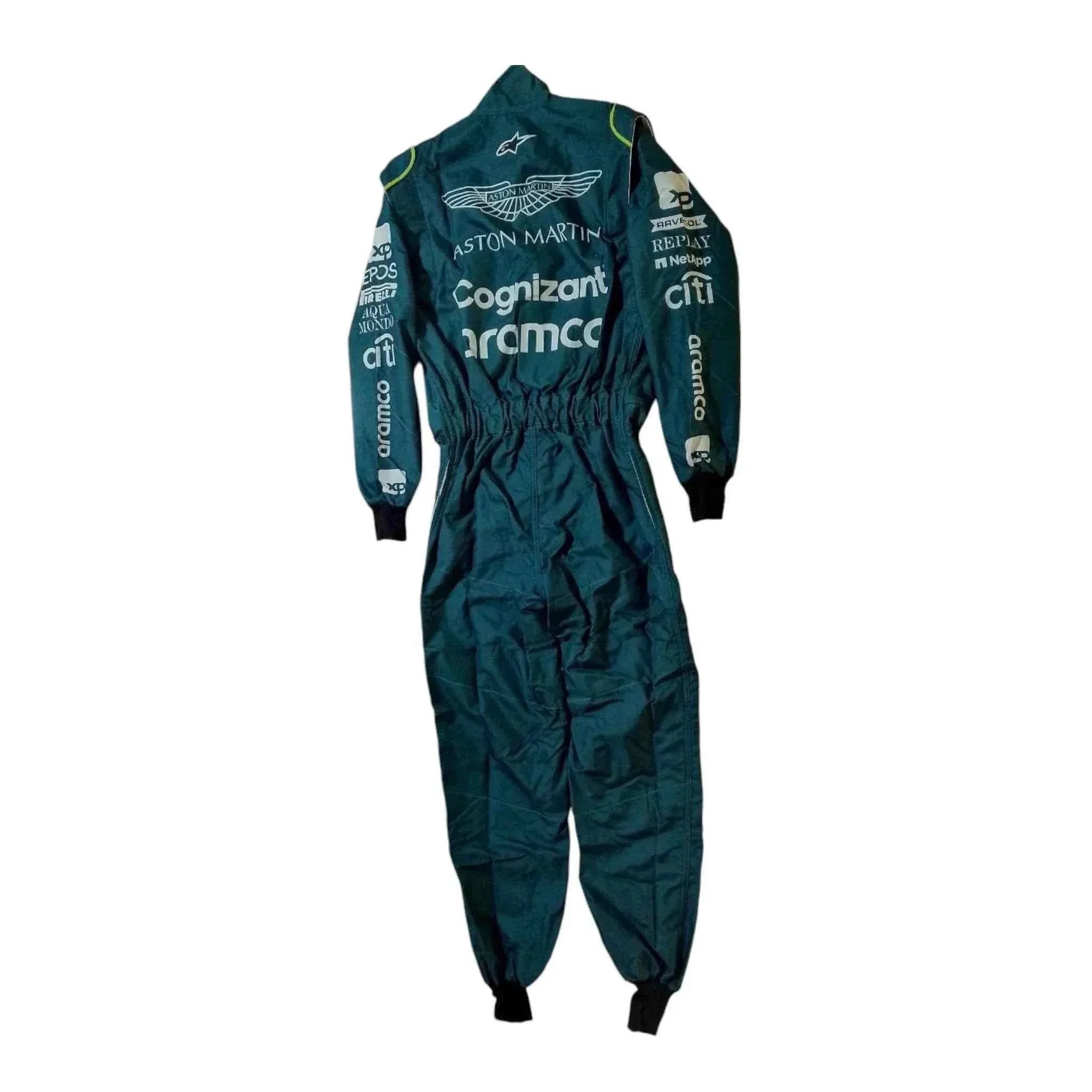 2023 Official Fernando Alonso Aston Martin F1 Race Suit Dash Racegear