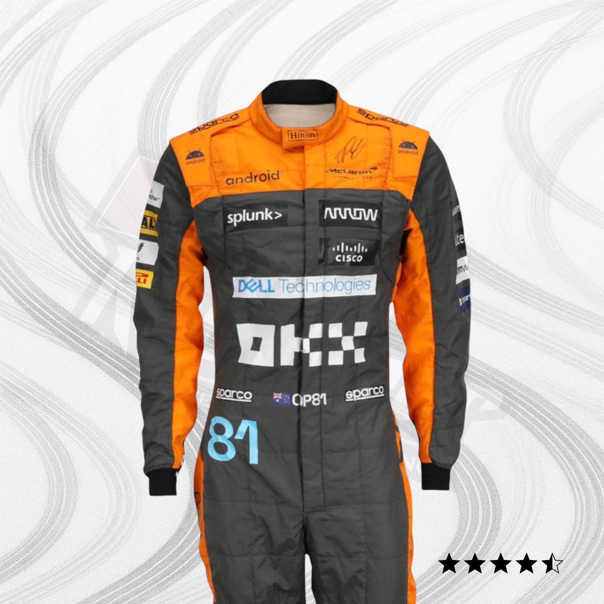 2023 Oscar Piastri McLaren Formula 1 Race Suit