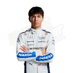 2024 Alex Albon Logan Sargeant Williams F1 Team Race Suit