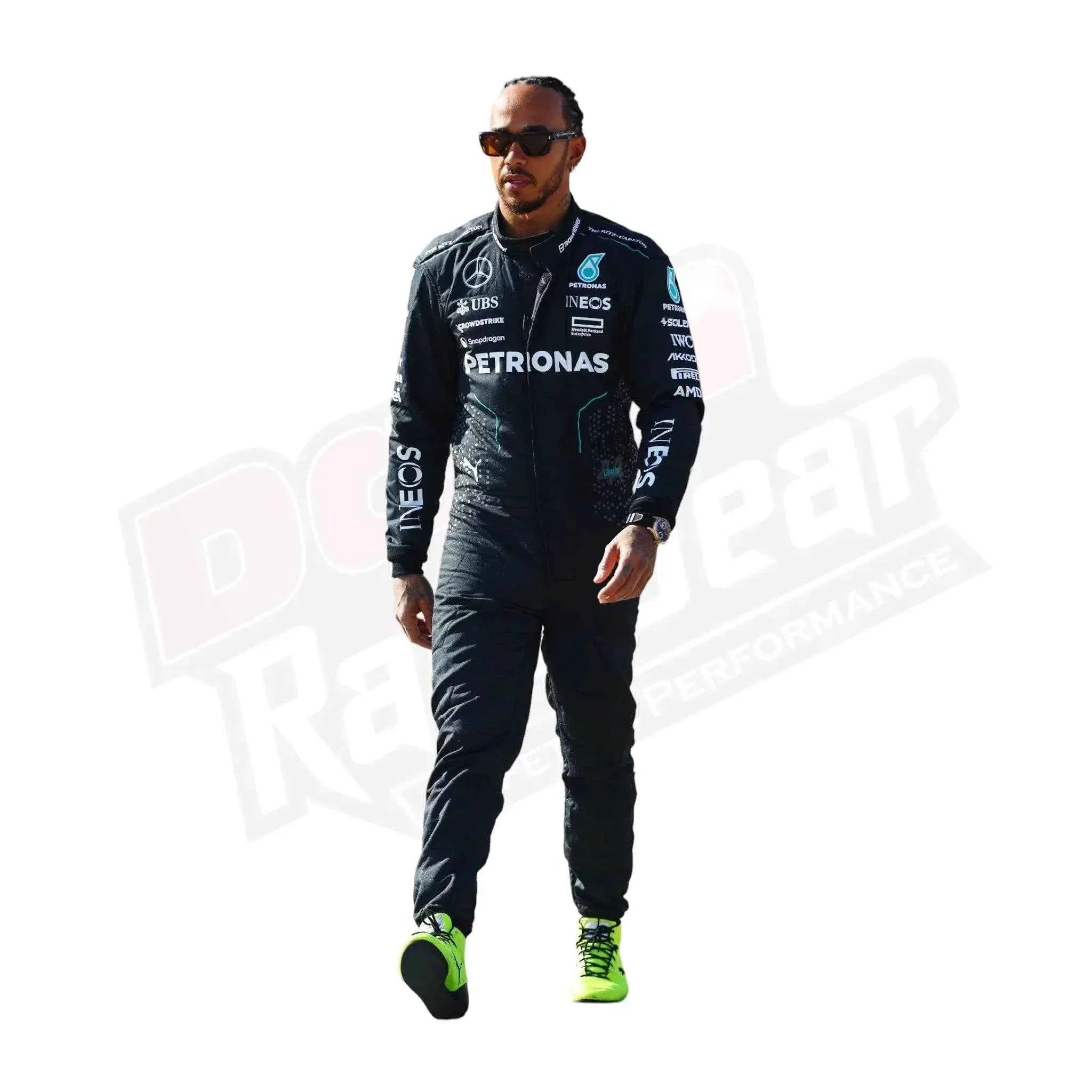 2024 Lewis Hamilton Mercedes AMG F1 Team Suit KIDS