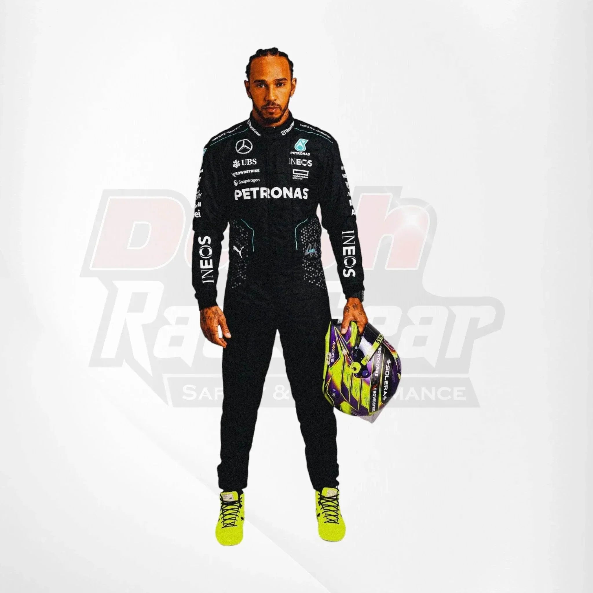 2024 Lewis Hamilton Mercedes AMG F1 Team Suit