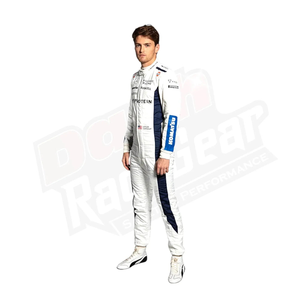 2024 Alex Albon Logan Sargeant Williams F1 Team Race Suit