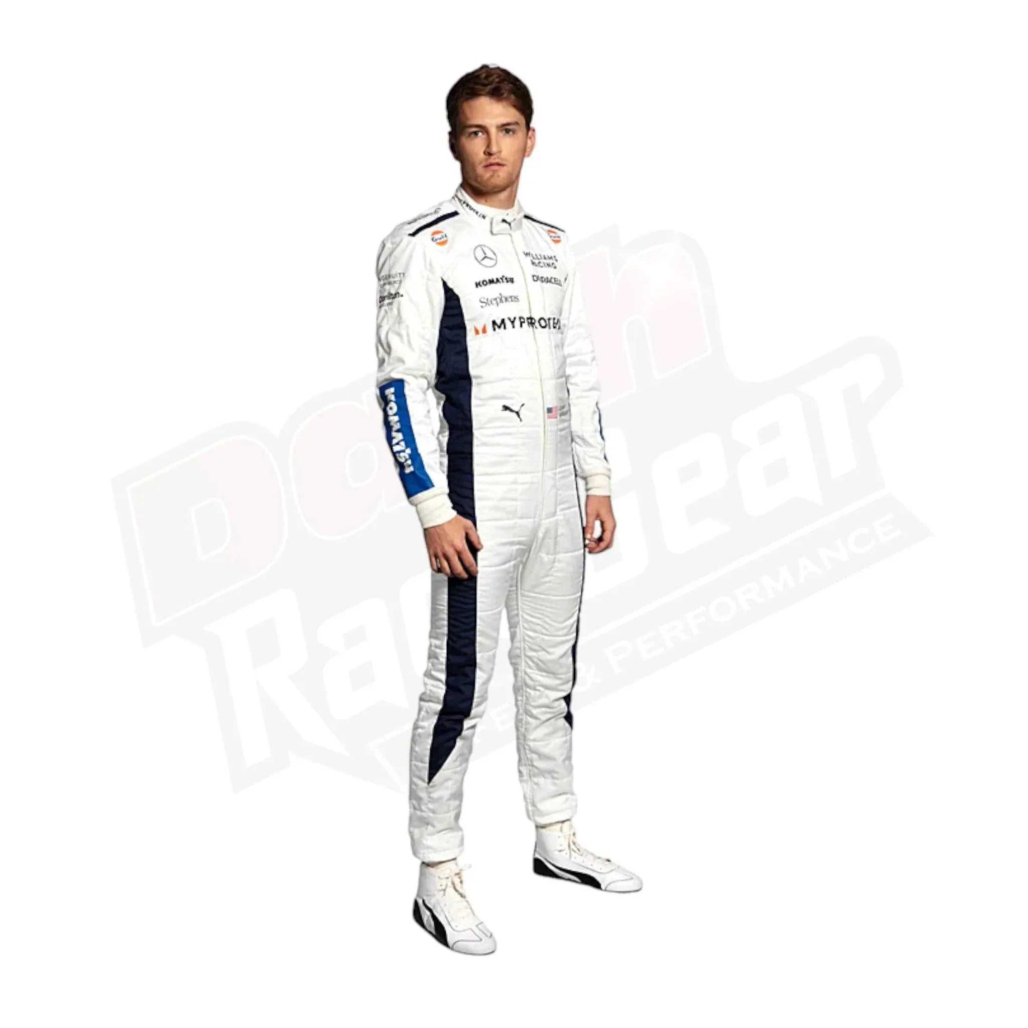 2024 Alex Albon Logan Sargeant Williams F1 Team Race Suit