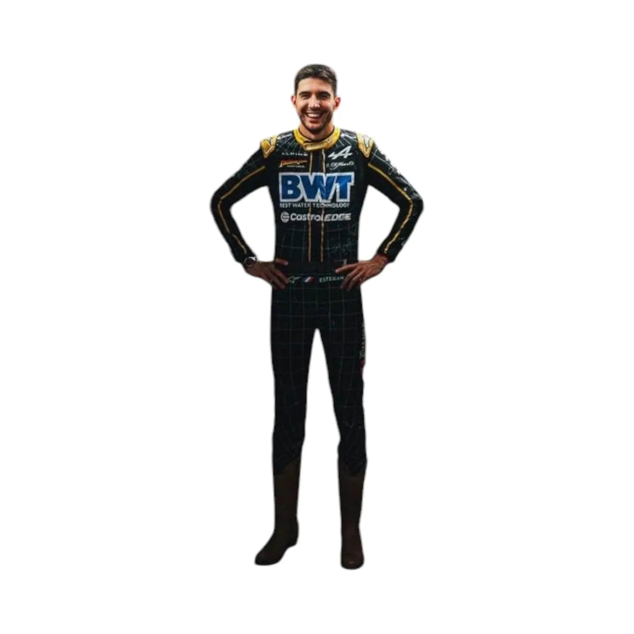 2024 New Esteban Ocon alpine Austin Grand Prix Race Suit DASH RACEGEAR
