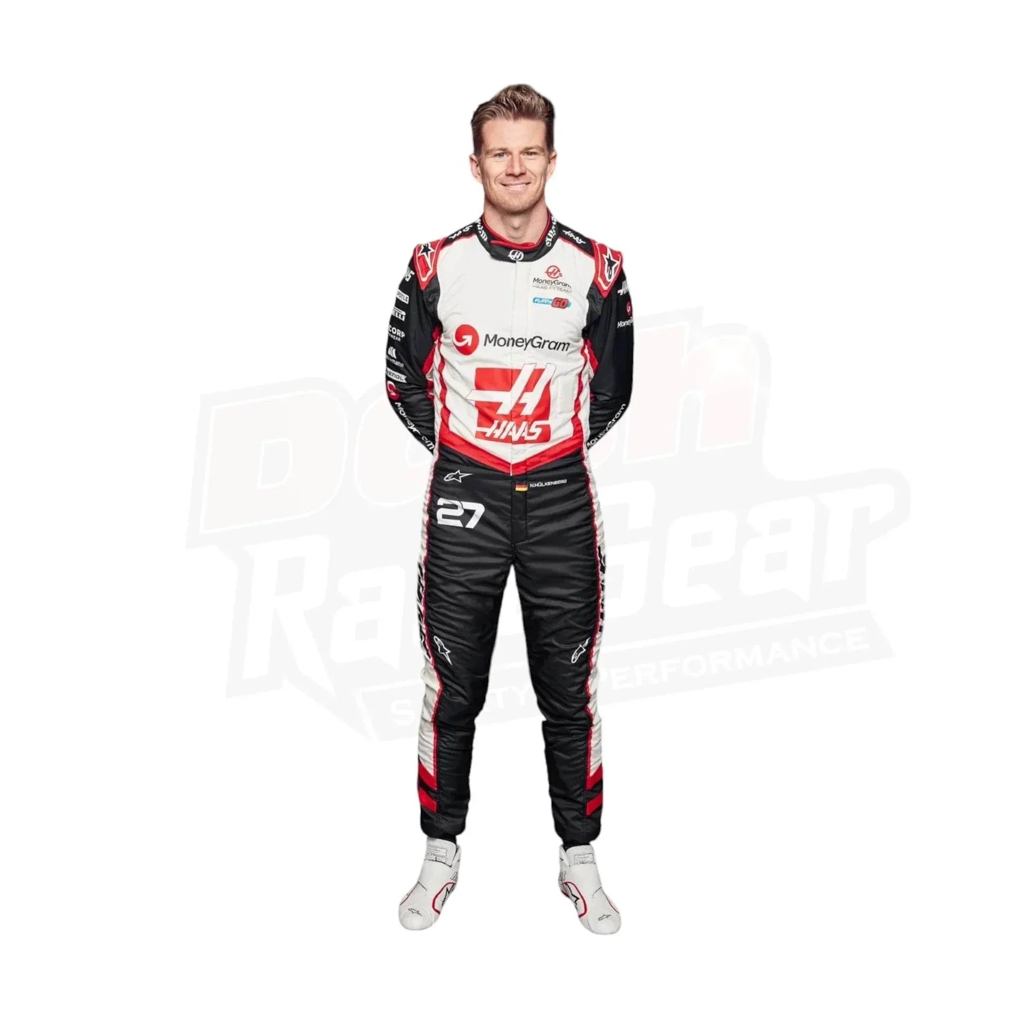 2024 Kevin Magnussen Nico Hulkenberg Haas F1 Team Race Suit