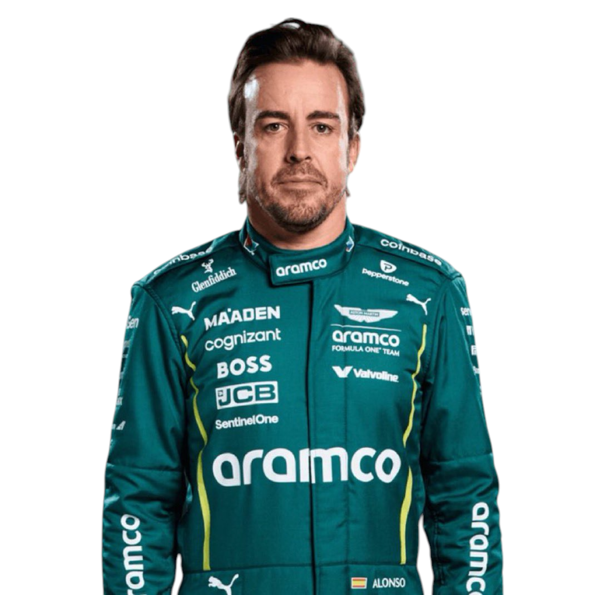 2025 Fernando Alonso Aston Martin F1 Team Race Suit F1 Merchandise