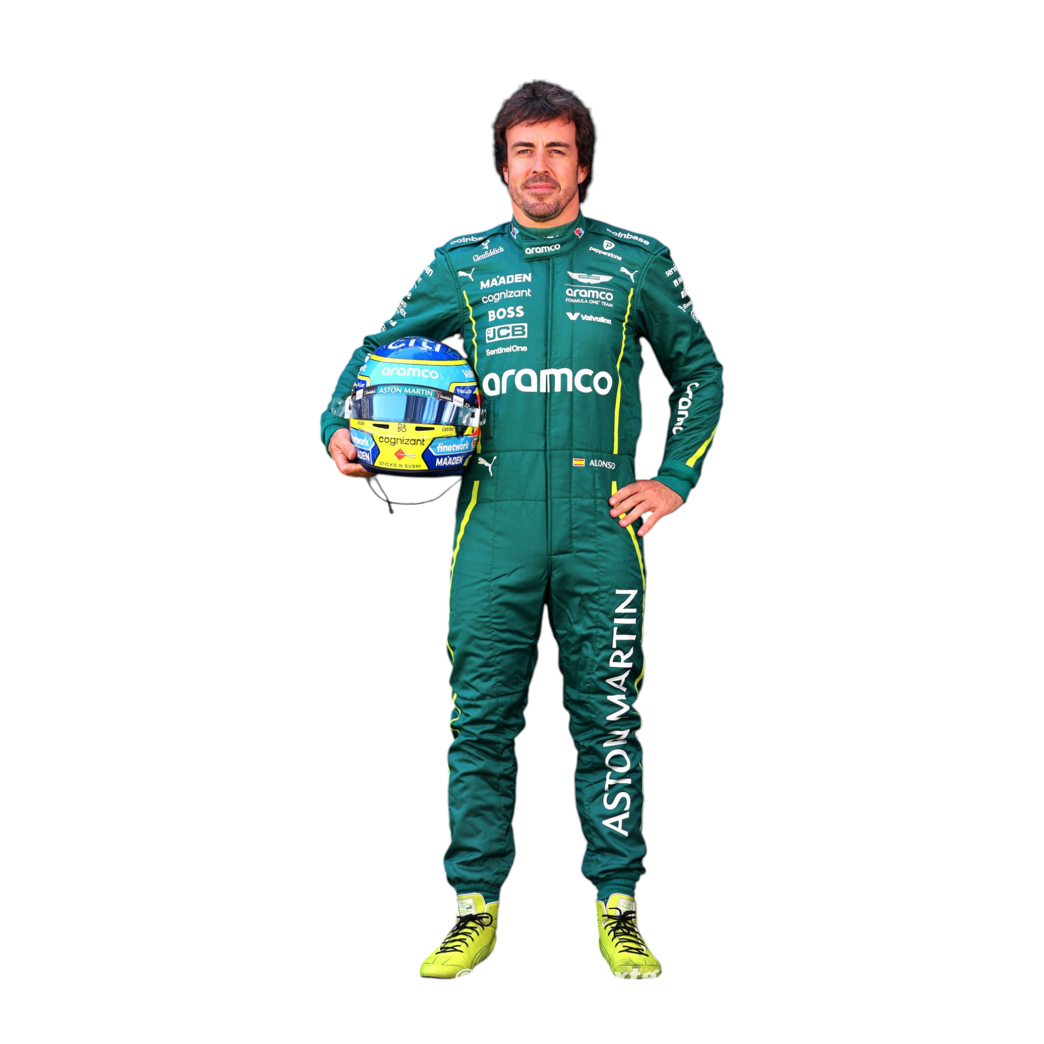 2025 Fernando Alonso Aston Martin F1 Team Race Suit F1 Merchandise