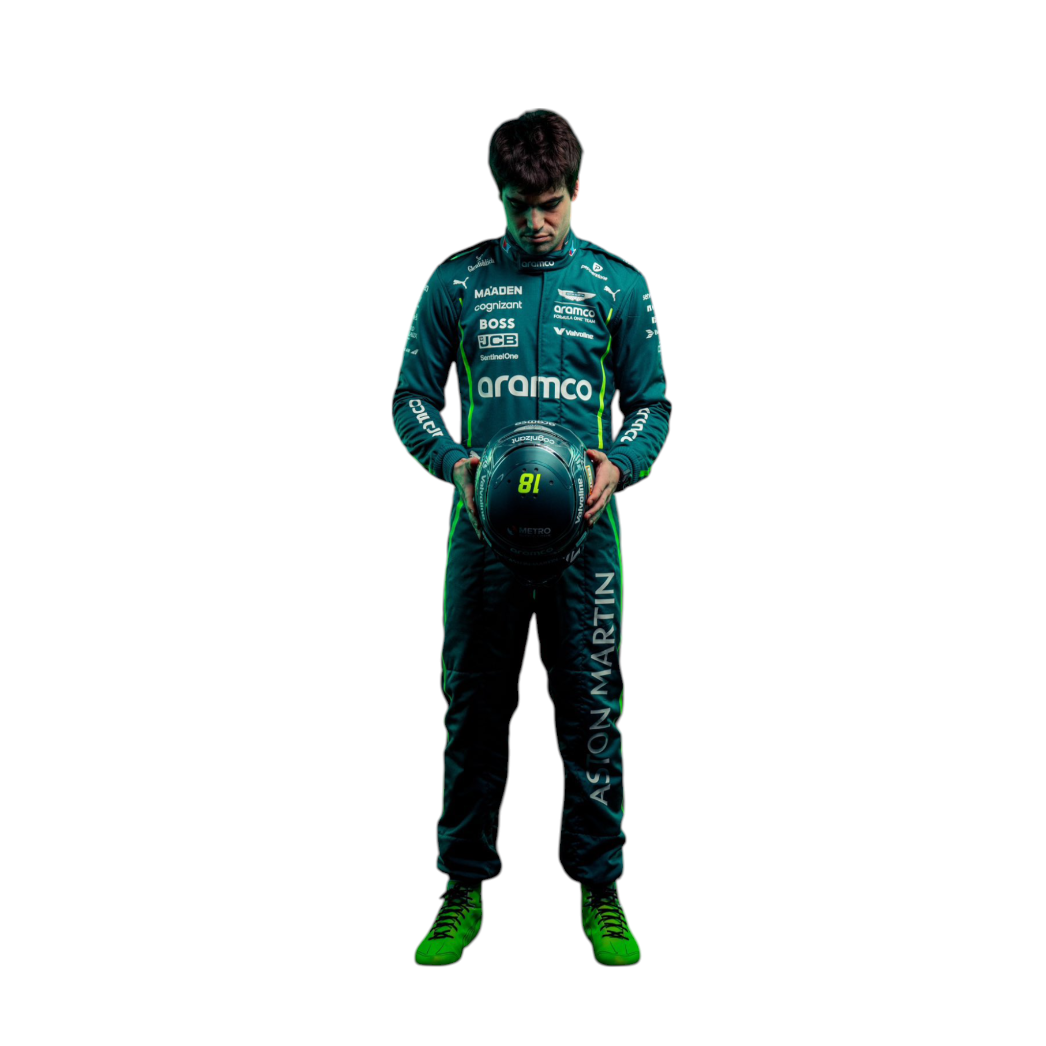 2025 Lance Stroll Aston Martin F1 Team Race Suit F1 Merchandise