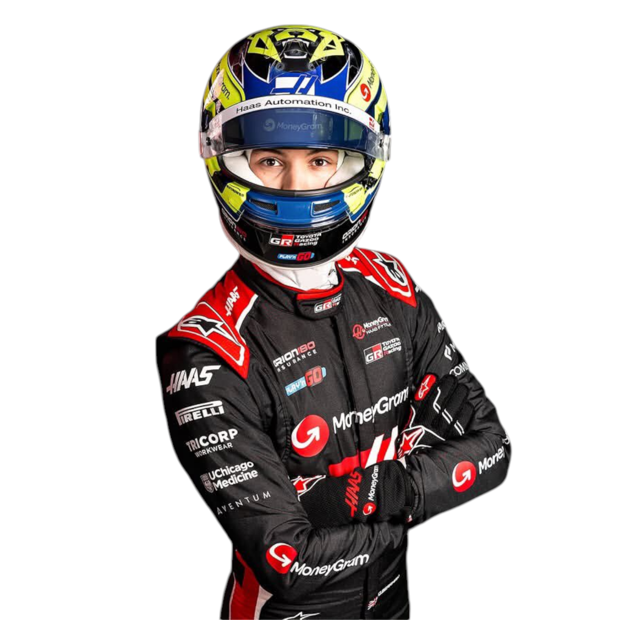 2025 Ollie Bearman Haas F1 Team Race Suit