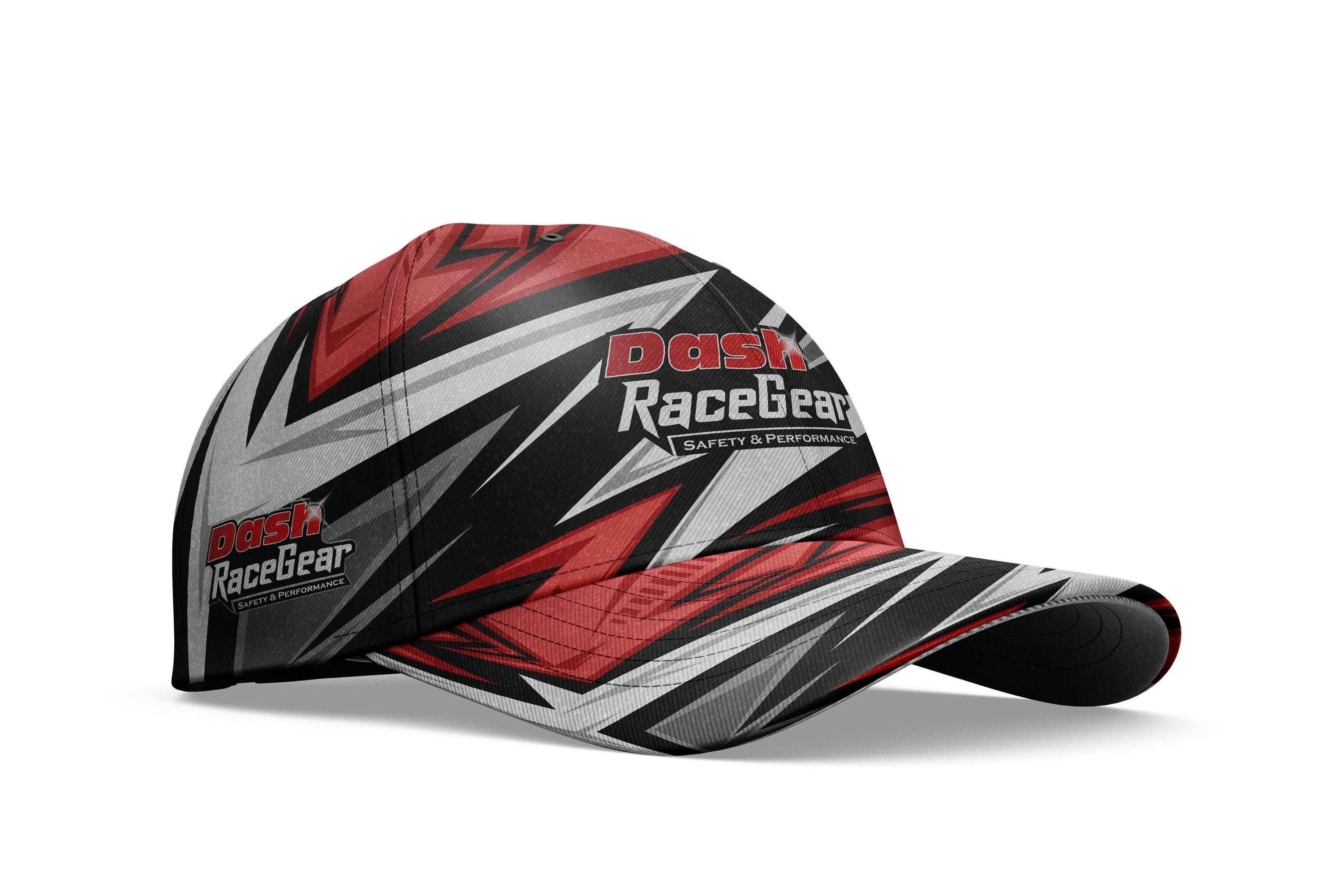BASEBALL CUSTOMIZED PRINTED HAT DASH RACEGEAR