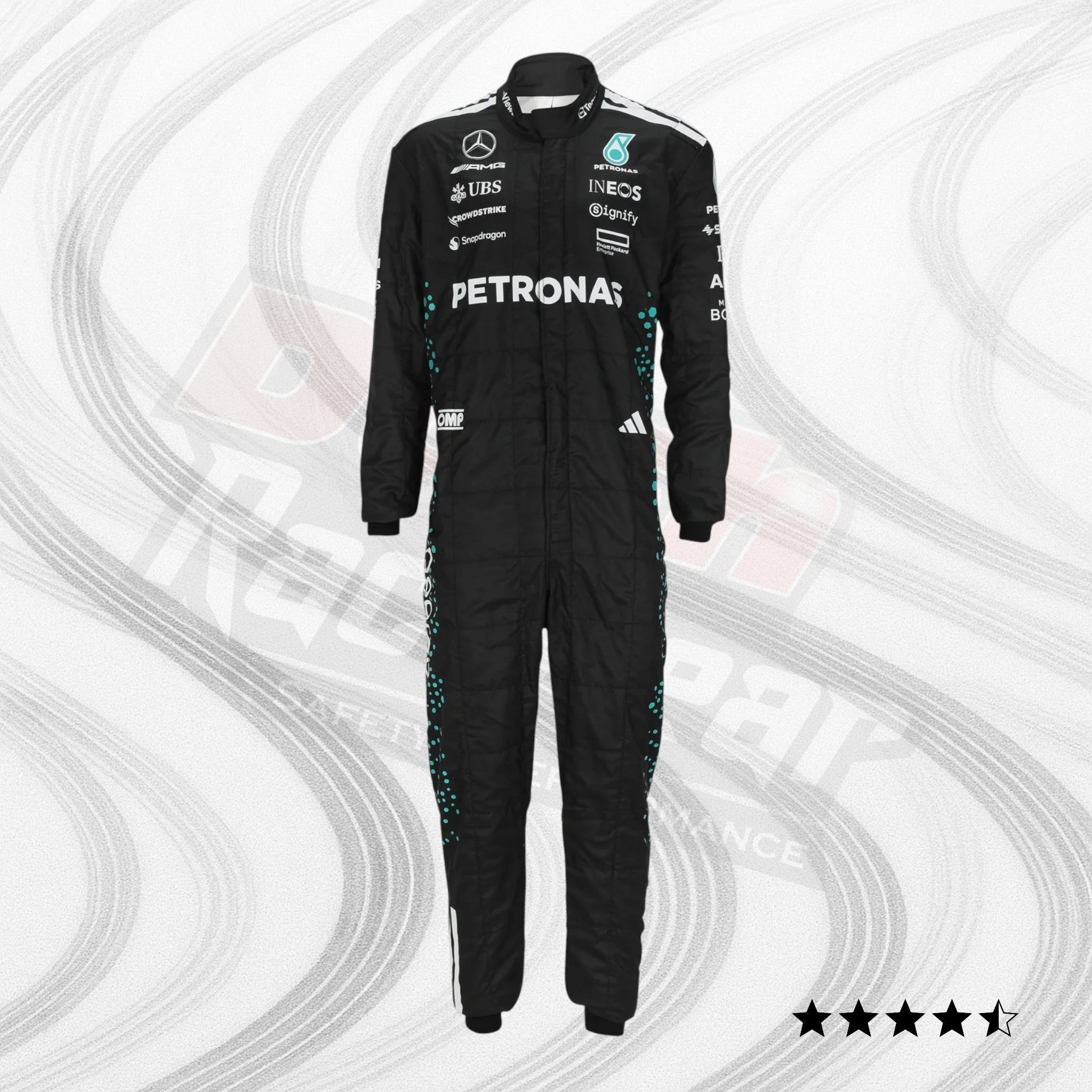 George Russell 2025 Mercedes-AMG Petronas Replica Race Suit