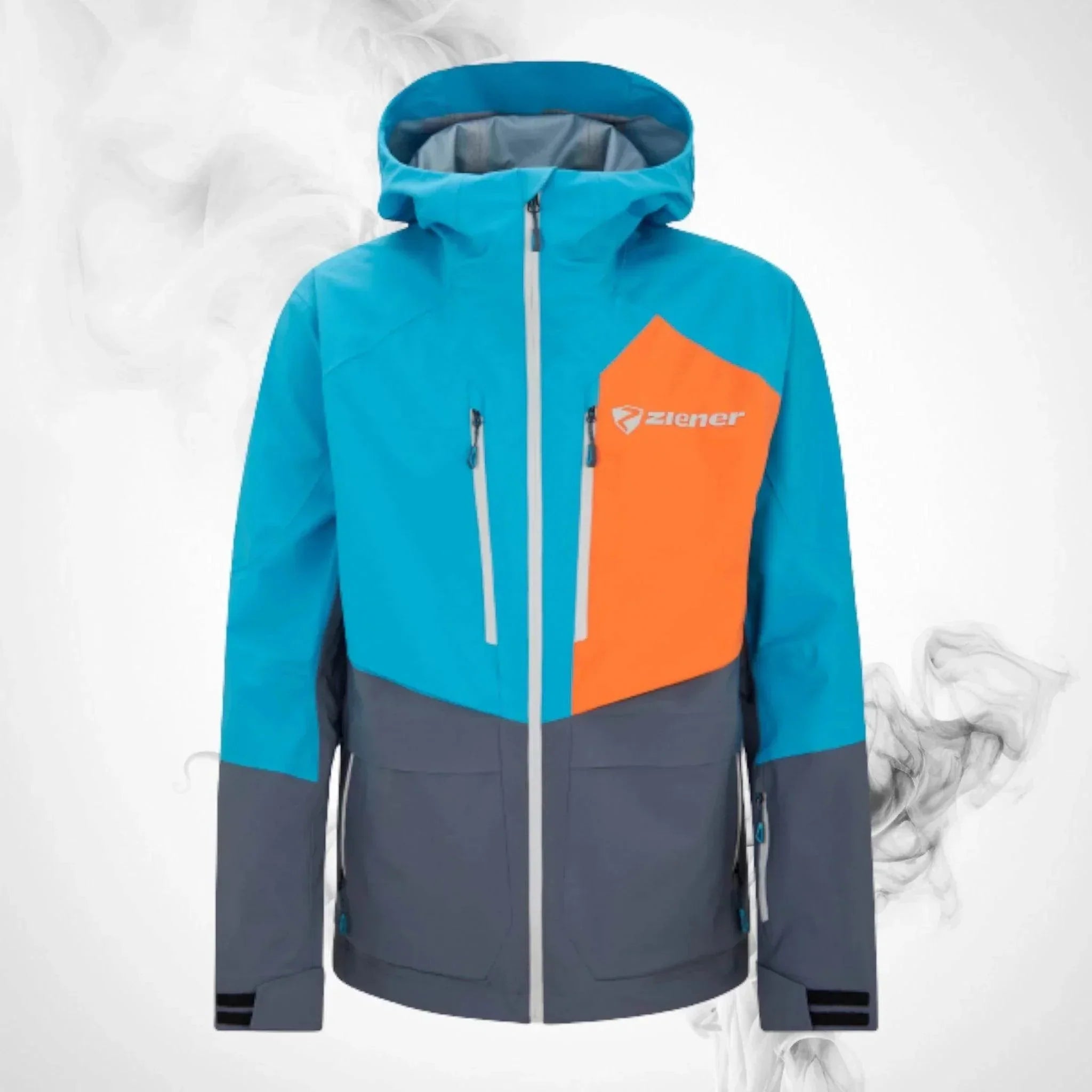 Ski Jacket Ziener Trivor Lady Padded Carribean Ombre - 2023/24 Dash Racegear