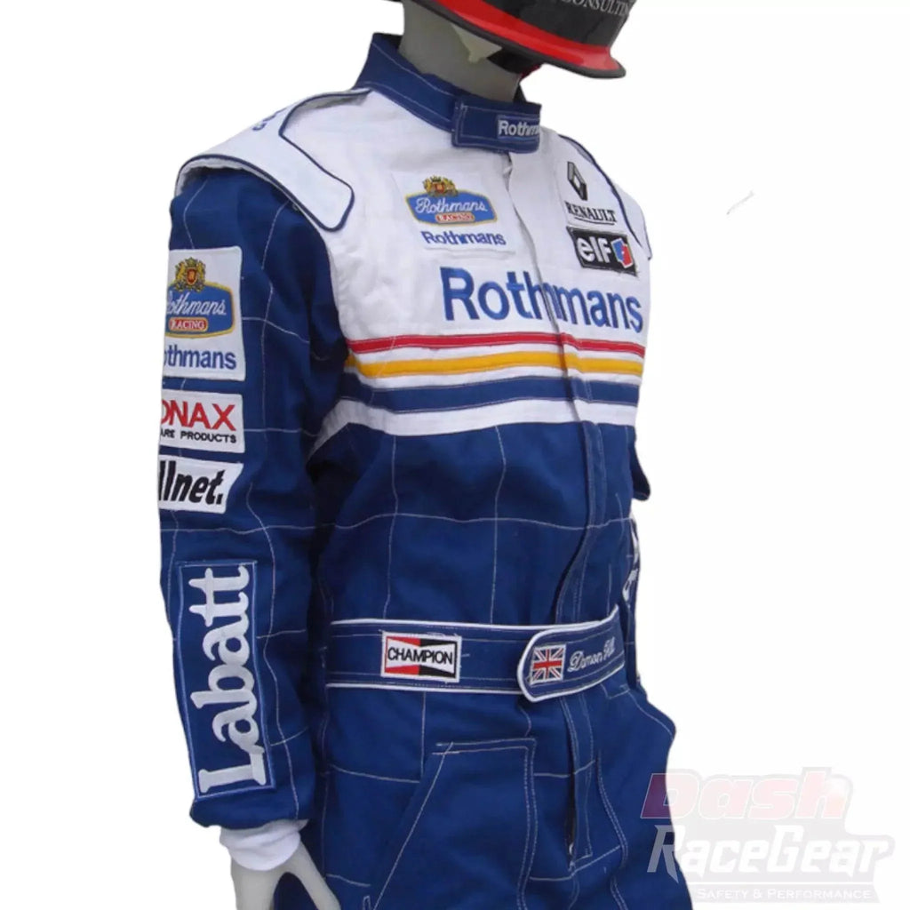Jaques Villeneuve 1997 Replica F1 Embroidered Racing suit / Williams F1