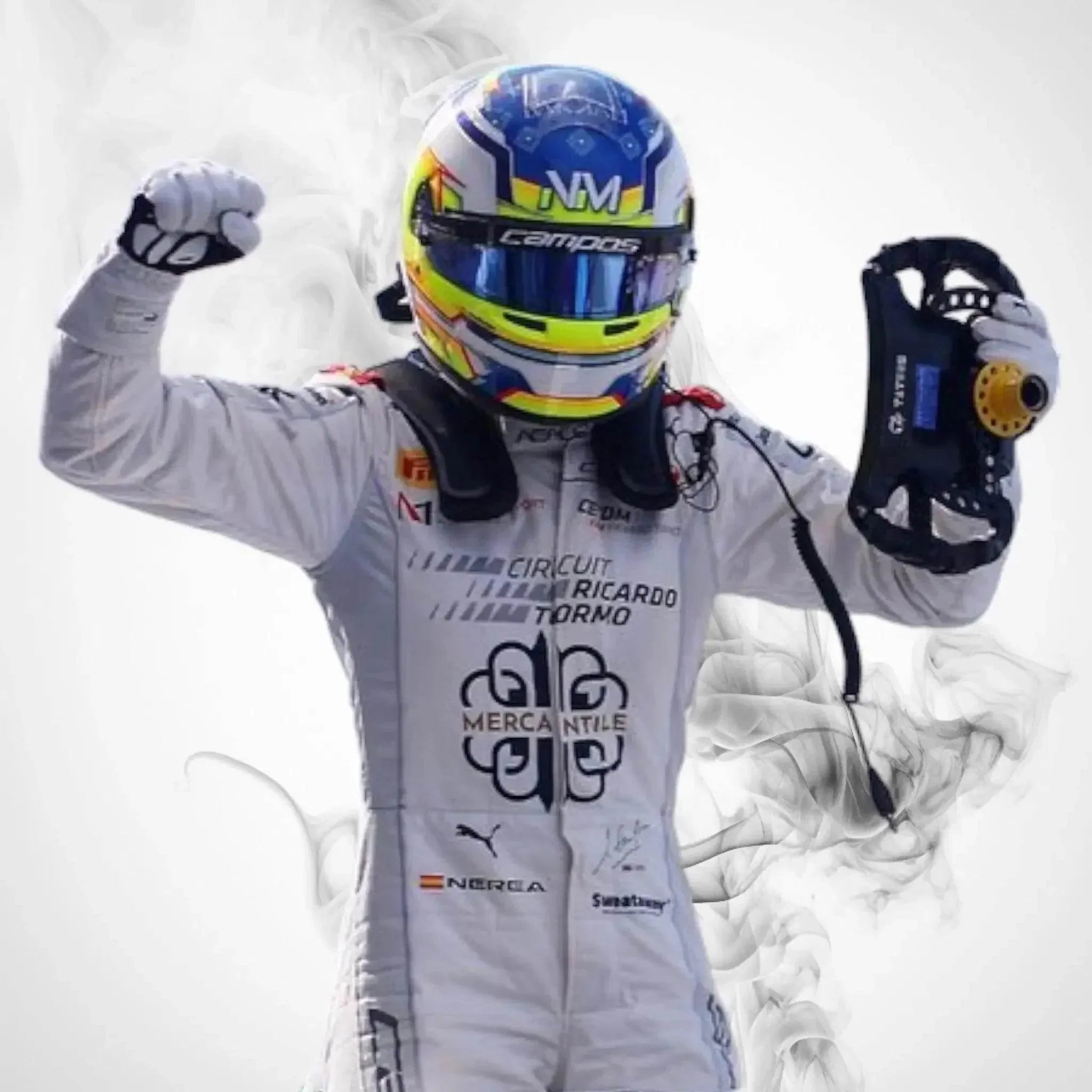 2023 Nerea Martí Race Suit Mercantile Campos Racing DASH RACEGEAR