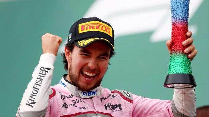 SERGIO PEREZ 2018 RACE SUIT SAHARA FORCE INDIA F1 TEAM