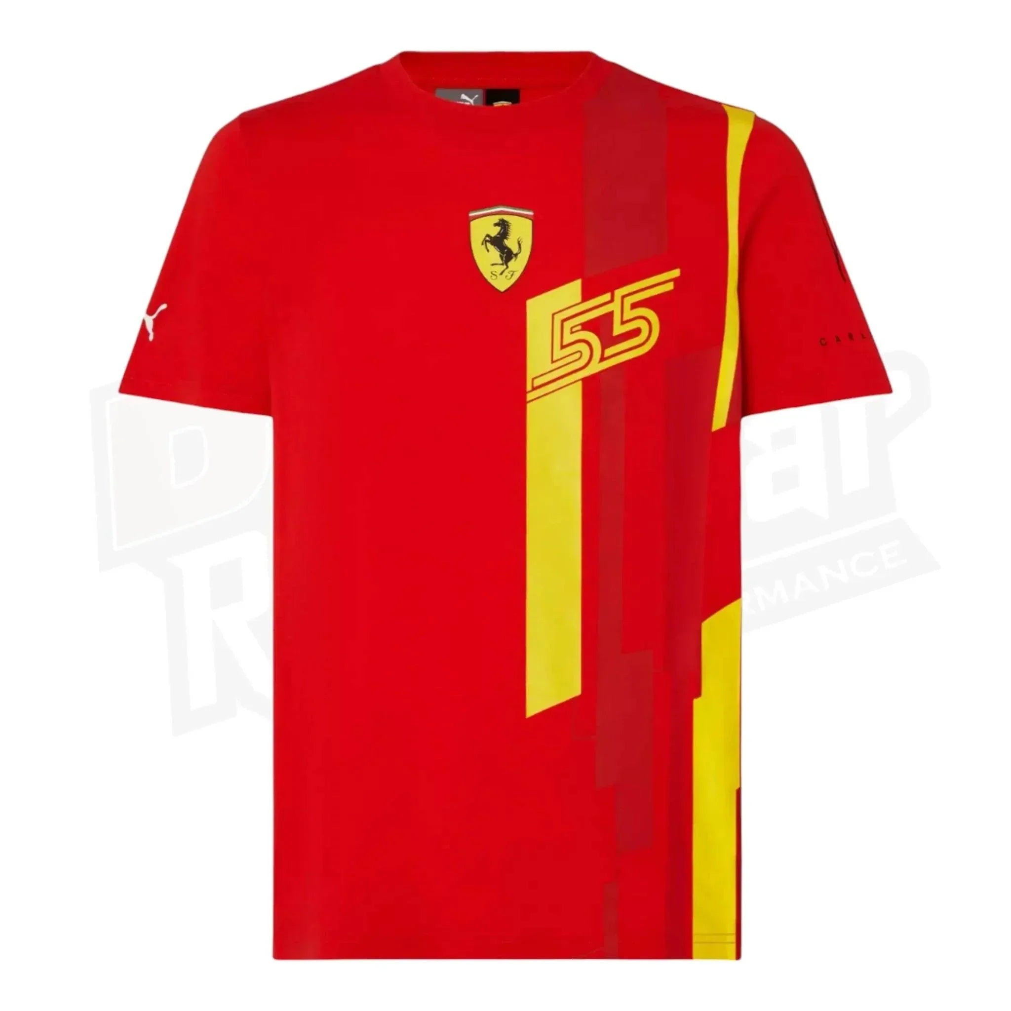 Scuderia Ferrari Team Carlos Sainz Replica T-shirt - Barcelona Special Edition DASH RACEGEAR