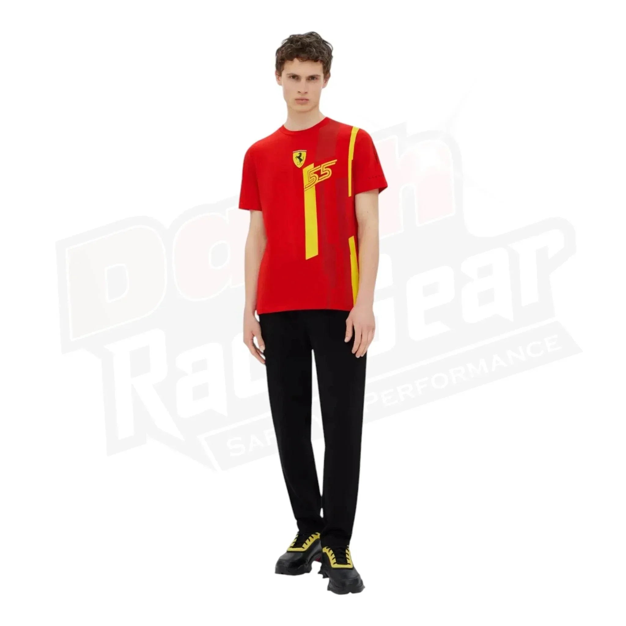 Scuderia Ferrari Team Carlos Sainz Replica T-shirt - Barcelona Special Edition DASH RACEGEAR