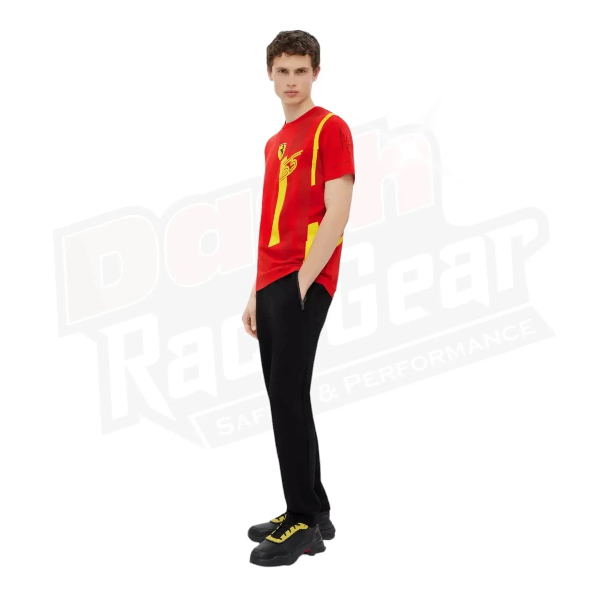 Scuderia Ferrari Team Carlos Sainz Replica T-shirt - Barcelona Special Edition DASH RACEGEAR