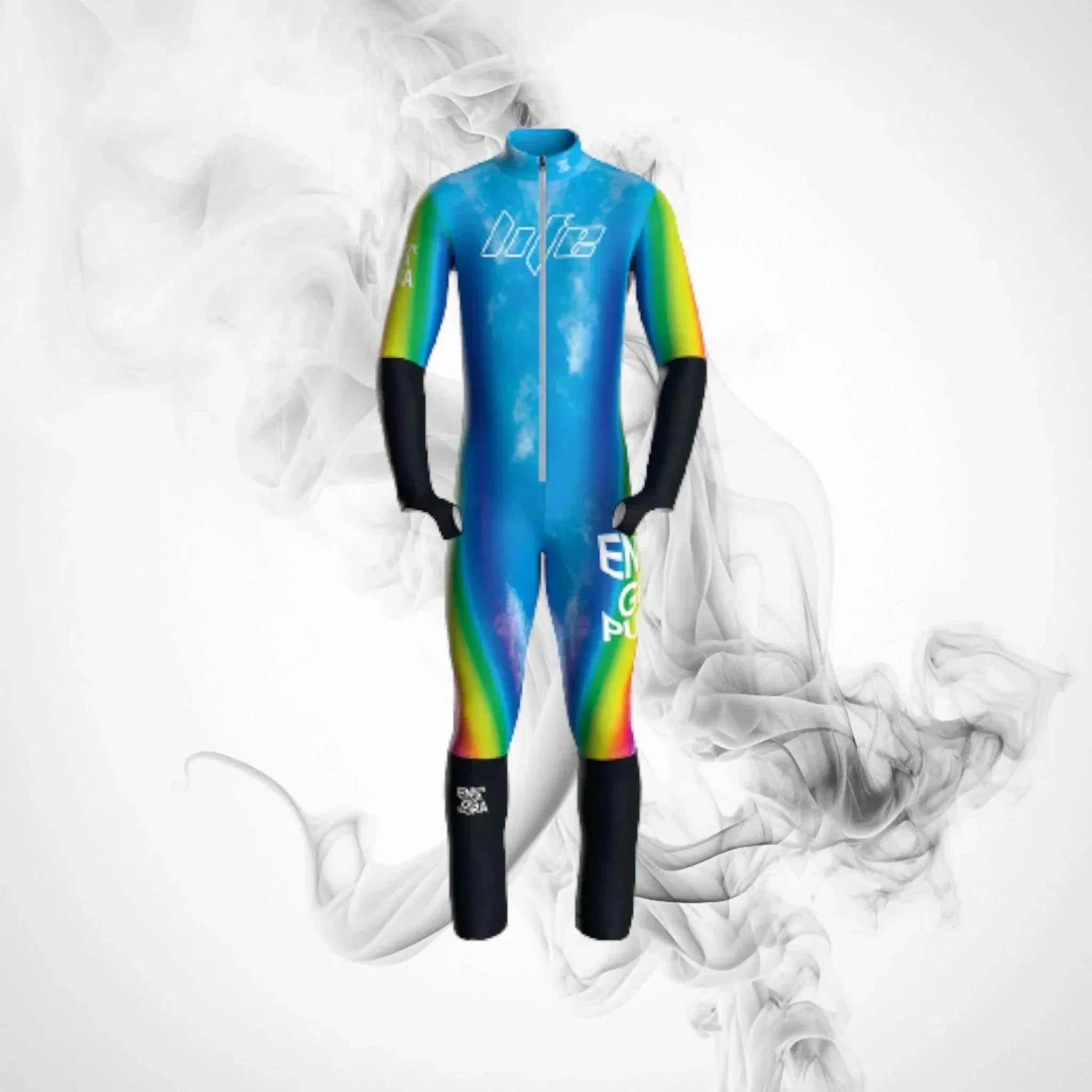 Ski Race Suit ENERGIAPURA Rainbow Junior DASH RACEGEAR