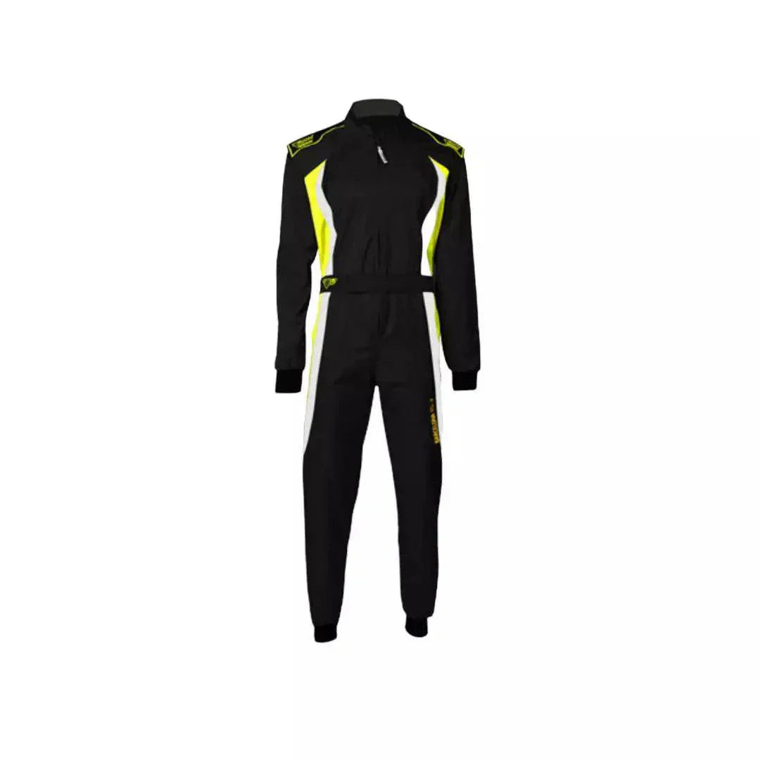 Speed LVL2 suit RS - 3 Barcelona black / white / fluo yellow - 4X - Large / Euro 66