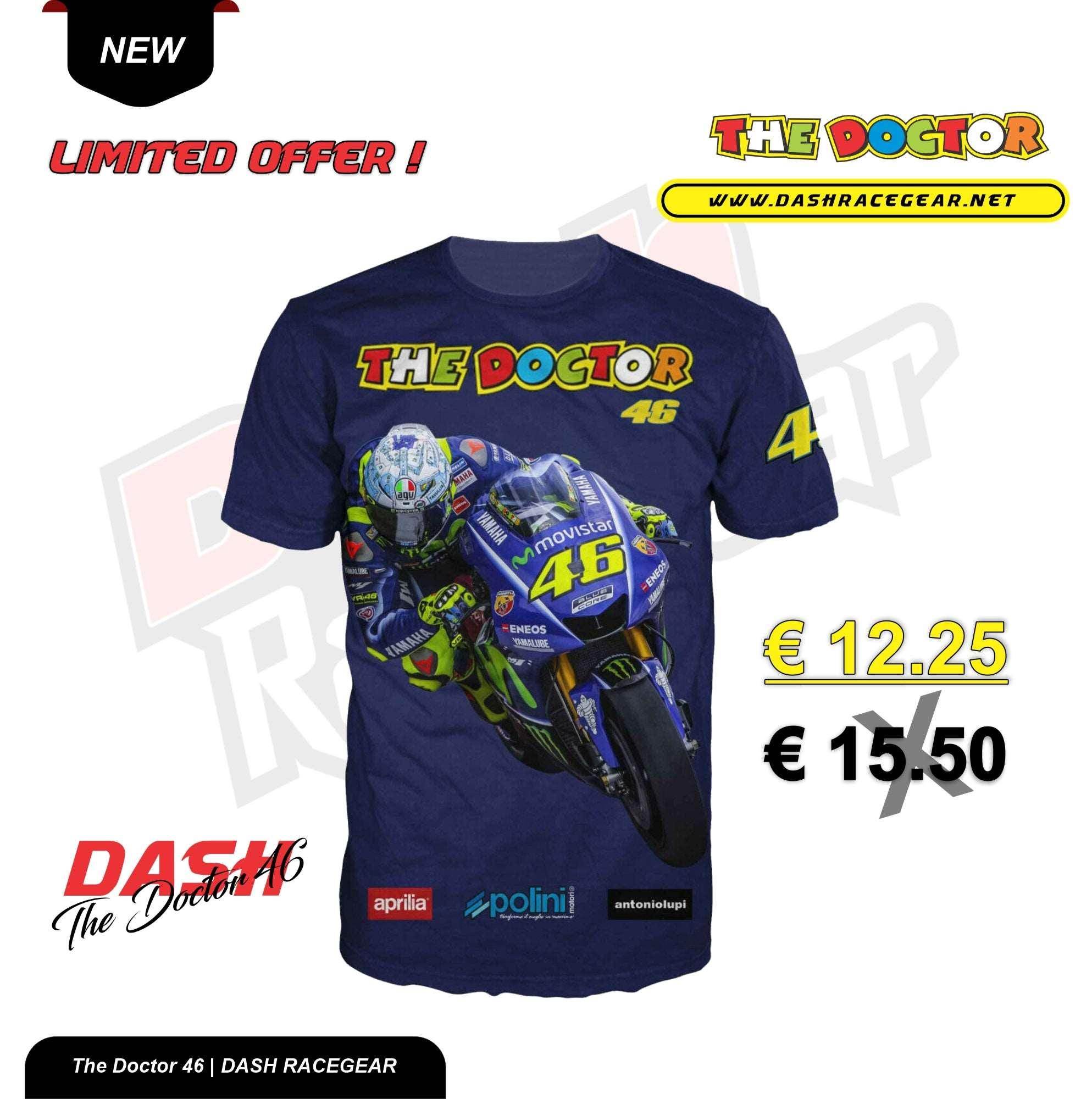 The Doctor Valentino Rossi Racing VR 46 T - SHIRT - XXX - Large - Men's