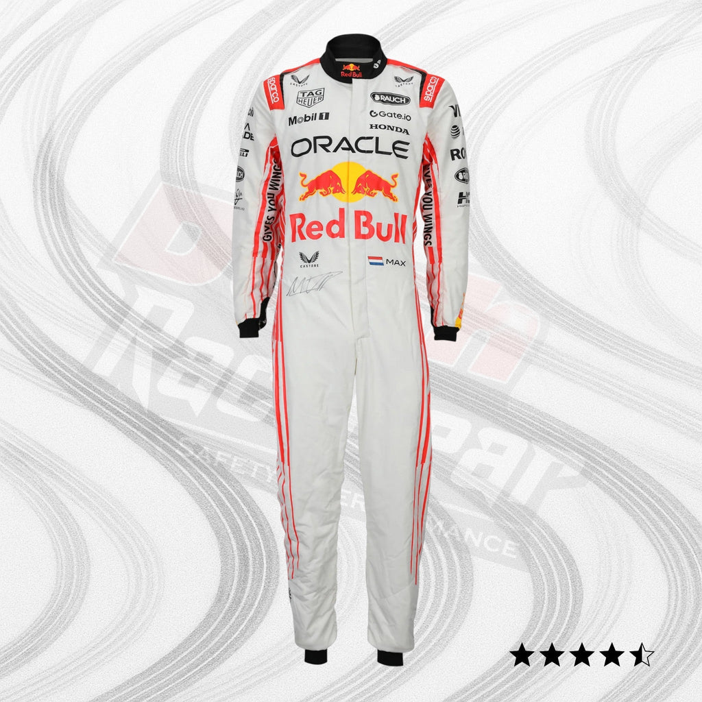 Max Verstappen 2025 Oracle Red Bull Racing Suit  Japanese Grand Prix Edition